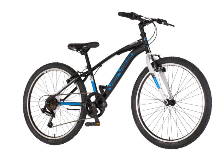 bicikl junior 24 venssini arcadia venssini arcadia 24 dečiji mtb bicikl crno plavi 6 brzina
