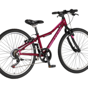 Bicikl junior 24 visitor proxy start 2.0 24" tvrda alu 12" v-brake 7 brzina 132-155cm (xs) ljubičast bicikl junior 24 visitor proxy visitor proxy start 2.0 junior mtb bicikl 24 inča ljubičasti