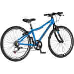 Bicikl junior 24 visitor proxy start 2.0 24" tvrda alu 13" v-brake 7 brzina 142-165cm (s) plavi bicikl junior 24 visitor proxy visitor proxy start 2.0 mtb bicikl 24 inča plavi aluminijumski