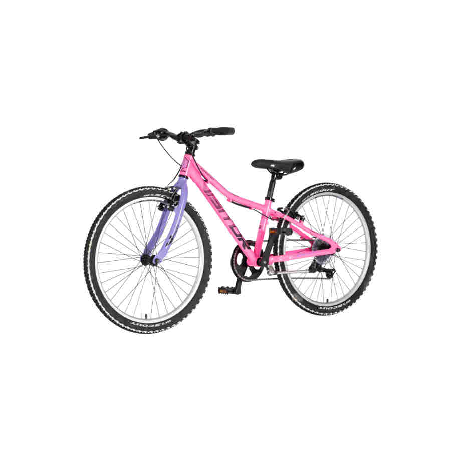 Bicikl junior 24 visitor proxy start 2.0 24" tvrda alu 11" v-brake 7 brzina 132-155cm (xs) roze bicikl junior 24 visitor proxy visitor proxy start 2.0 mtb bicikl 24 inča roze za