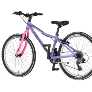 Bicikl junior 24 visitor proxy start 2.1 24" tvrda alu 13" v-brake 21 brzina 142-165cm (s) ljubičast bicikl junior 24 visitor proxy visitor proxy start 2.1 junior mtb bicikl 24 inča ljubičasti