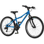 Bicikl junior 24 visitor proxy start 2.1 24" tvrda alu 13" v-brake 21 brzina 142-165cm (s) plavi bicikl junior 24 visitor proxy visitor proxy start 2.1 junior mtb bicikl 24 inča plavi