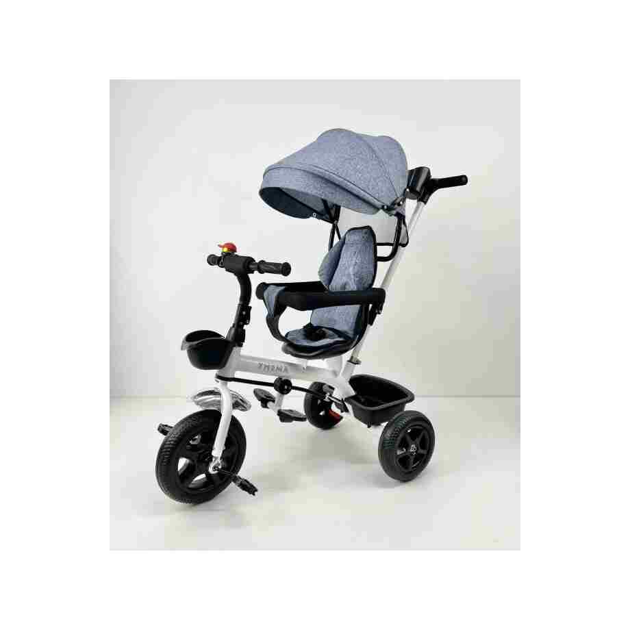 themasport tricikl ts-65 sivi sa tendom i eva točkovima za decu