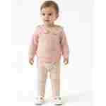 komplet za devojcice wild komplet za devojčice wild bež teddy kids bež donji deo bluza