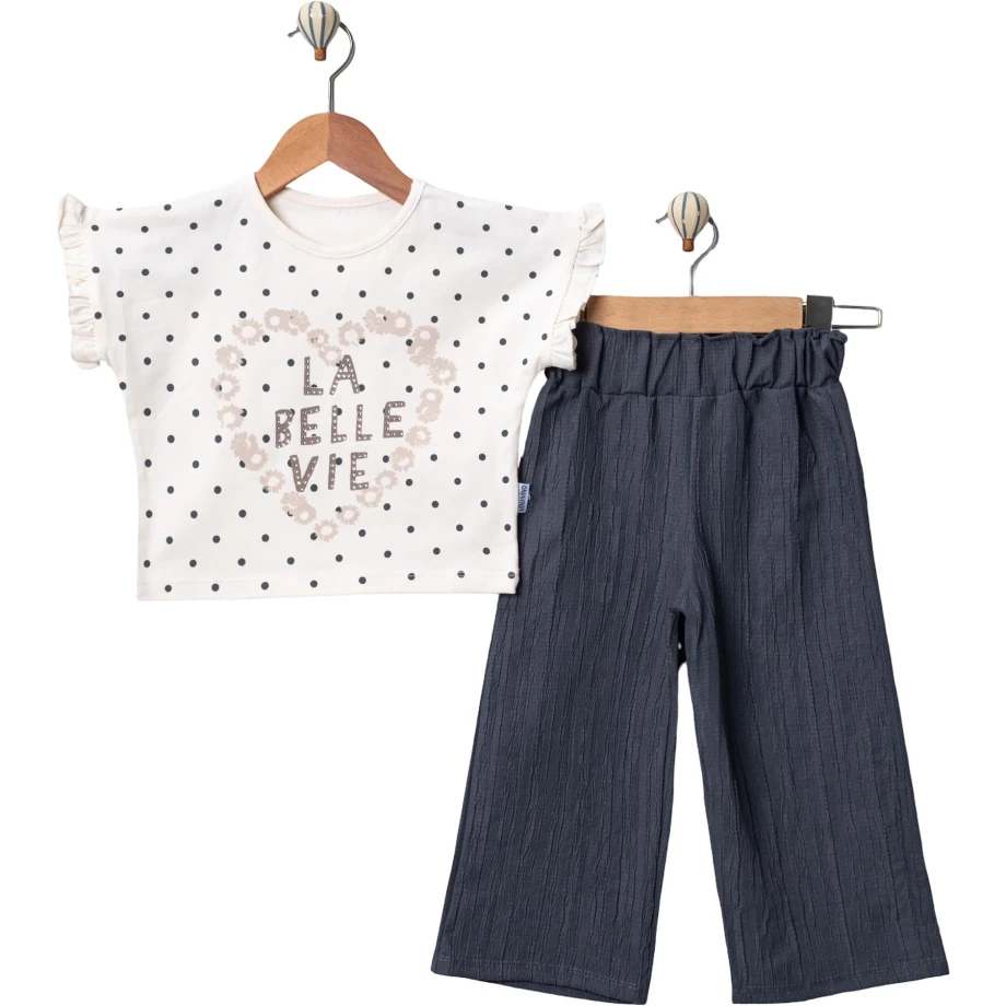 komplet la belle vie 2-5god komplet la belle vie za devojčice sa majicam i pantalone