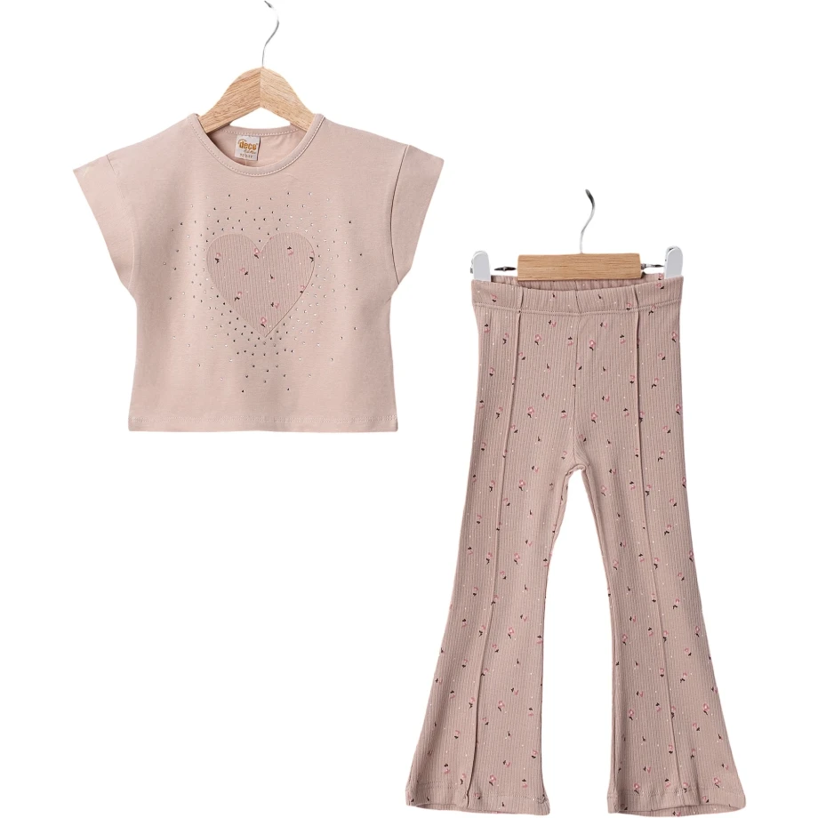 komplet srce bez 2-5god komplet srce bez za devojčice uzrasta 2-5 godina