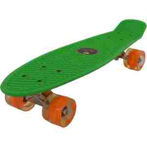 dečiji skejtbord sa svetlećim točkovima ts-001 zelena themasport led točkovi