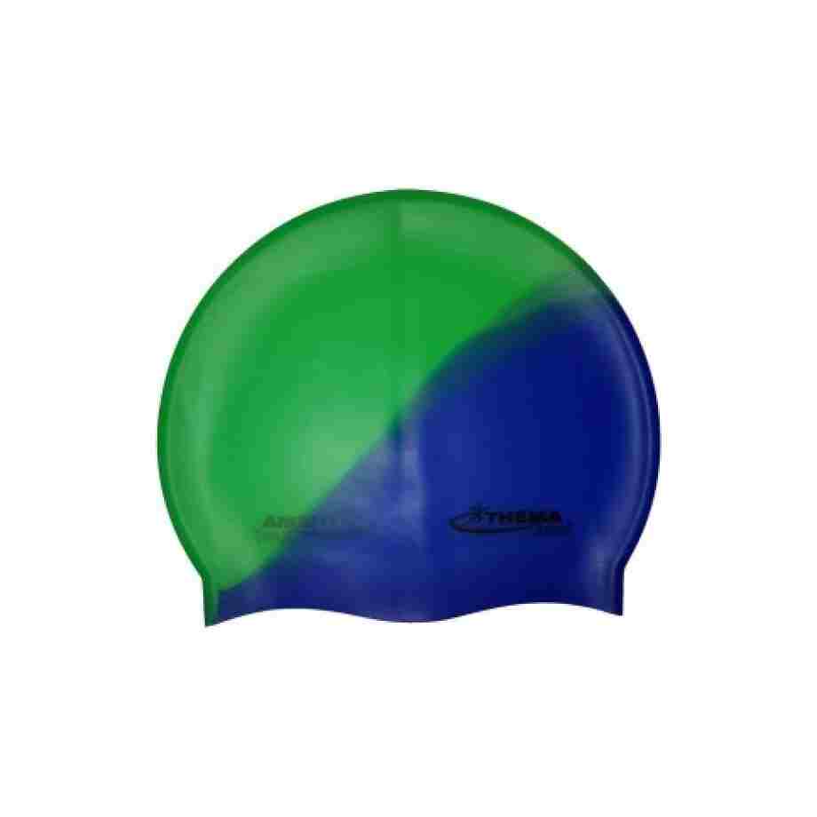 silikonska kapica za plivanje mc 5050 plavo zelena boja