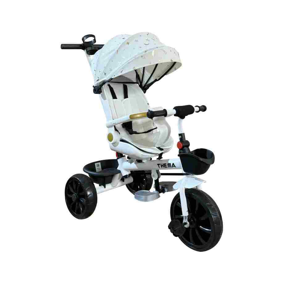 tricikl ts-588n-bela tricikl ts-588n beli sa rotirajućim sedištem i metalnim ramom