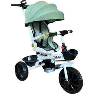 tricikl ts-588n-zelena tricikl ts-588n zeleni sa rotirajućim sedištem i metalnim ramom