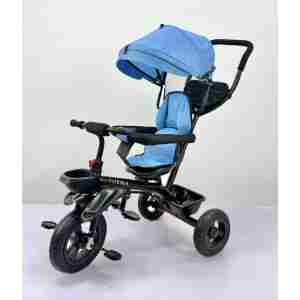 TRICIKL TS-68 PLAVI tricikl ts-68 plavi themasport sa tendom i metalnim ramom za decu