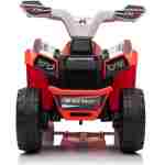atv na baterije sa prikolicom ts-039 crvena dečiji quad