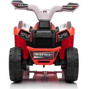 atv na baterije sa prikolicom ts-039 crvena dečiji quad