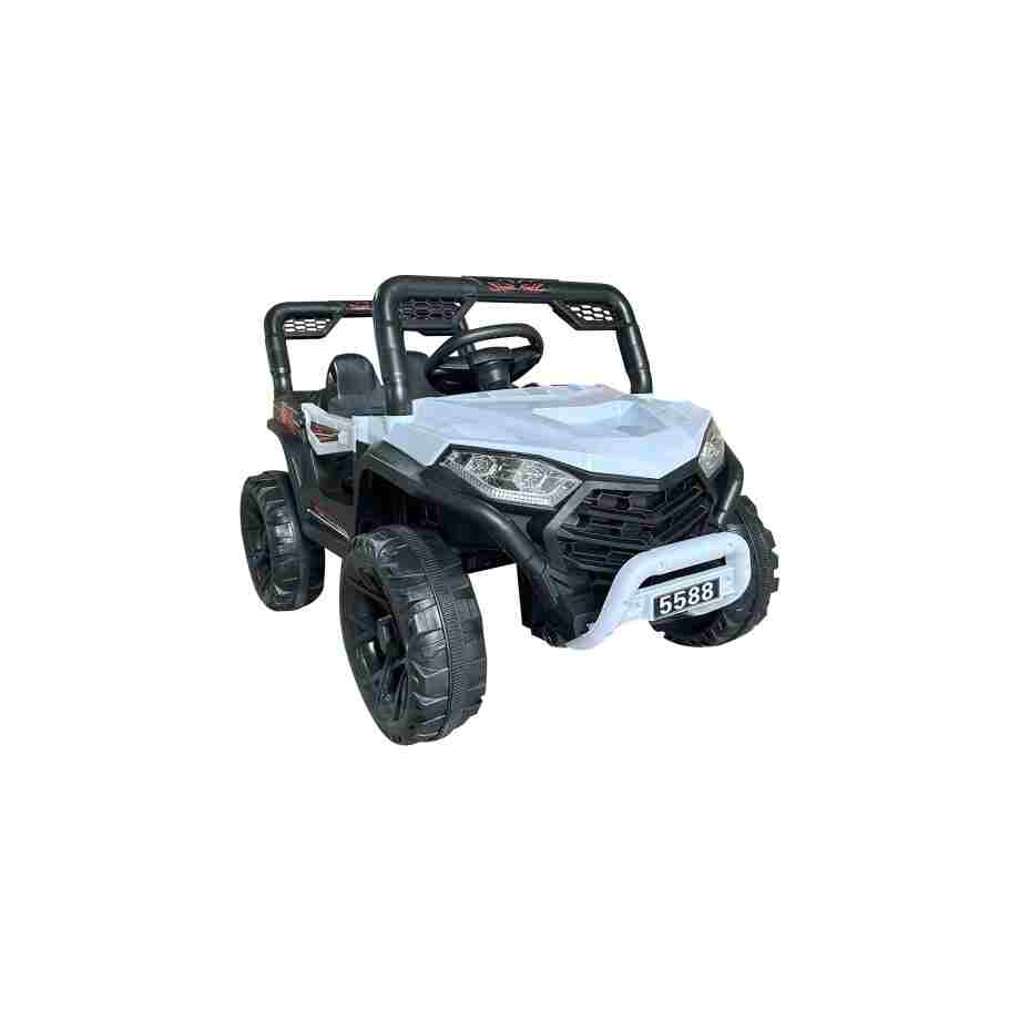 auto na baterije ts-5588 bela sa otvorenim vratima