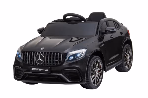 2 mercedes amg glc 63s coupe licencirani crni automobil na akumulator za decu