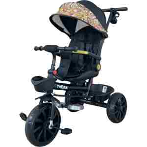 tricikl ts-588-flower sa rotirajućim sedištem i metalnim ramom