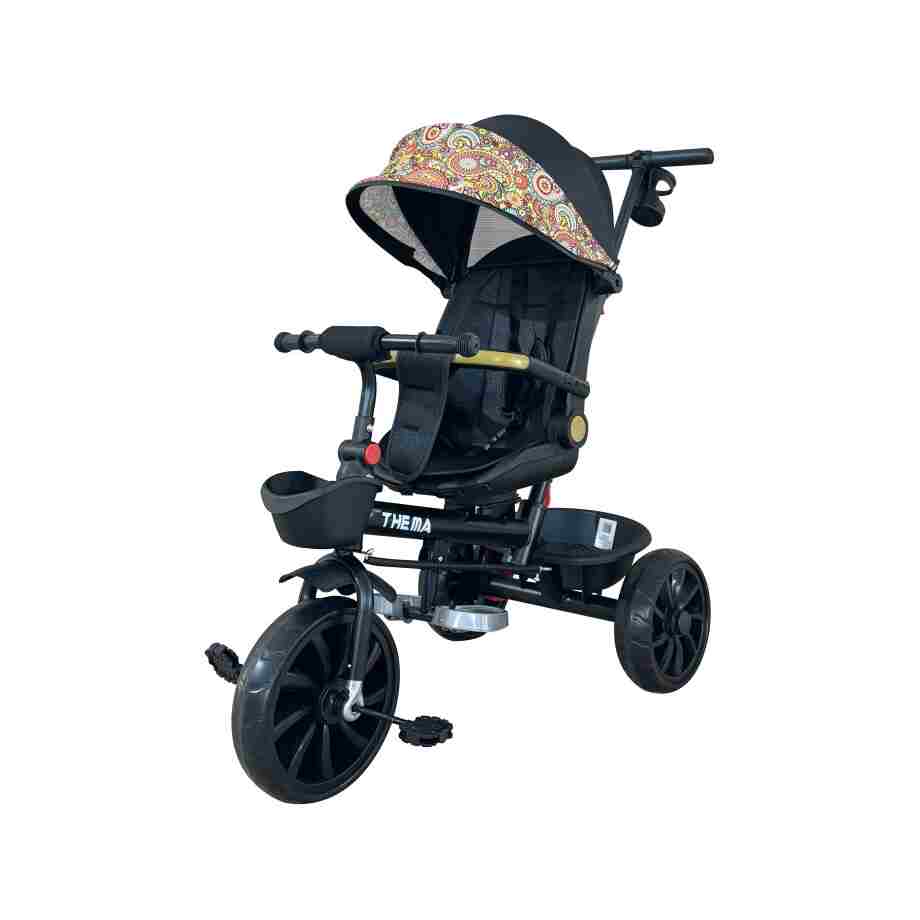 tricikl ts-588-flower sa rotirajućim sedištem i metalnim ramom