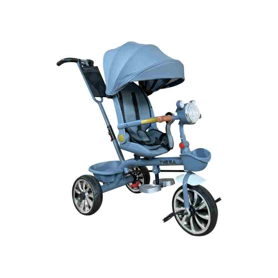 tricikl ts610-plavi tricikl ts610 plavi sa rotirajućim sedištem i pu točkovima