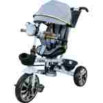tricikl ts610-sivi tricikl ts610 sivi sa rotirajućim sedištem i pu točkovima