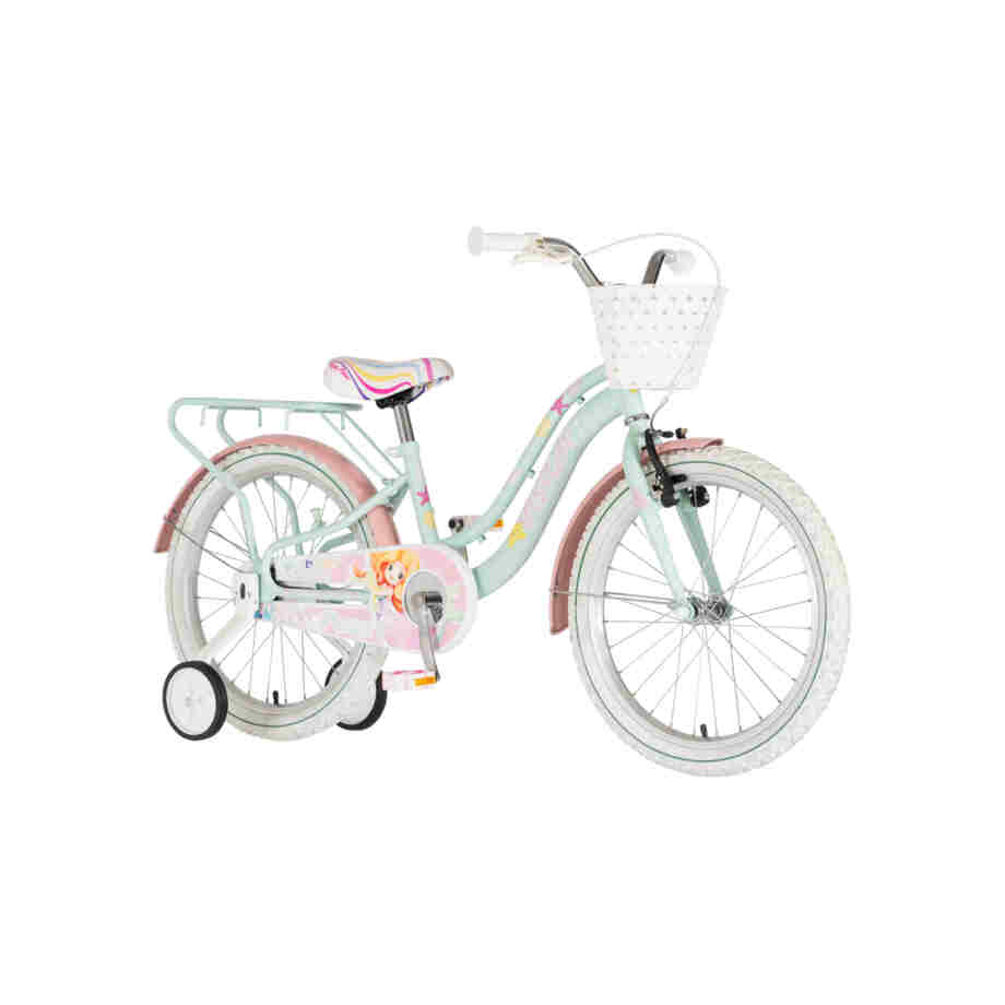 bicikl kids visitor pearl 20 visitor pearl 20 tirkizni bicikl za devojčice sa v-brake i