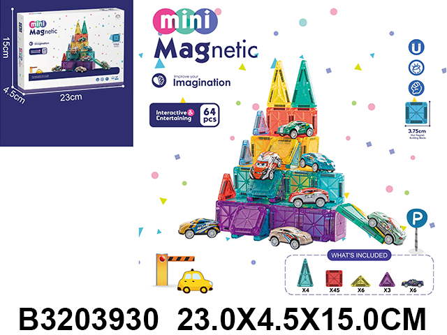 magnetne puzzle kristali igračka za slaganje magnetnih elemenata