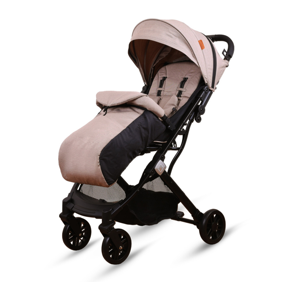 Jungle kolica QUAD 0m+ – bež-krem Jungle QUAD kolica 0m+