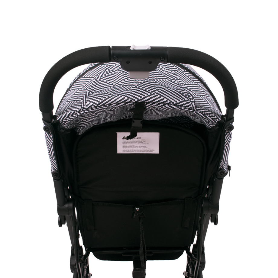 Jungle kolica QUAD 0m+ – crno-bela
