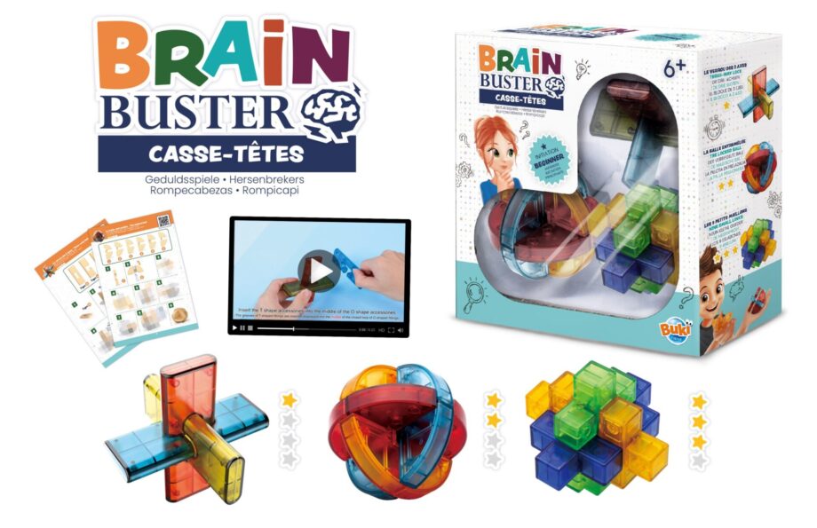 Mozaik slagalice BUKI Brain Buster set za decu razvija logiku i koncentraciju kroz zabavne edukativne izazove