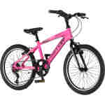 Bicikl junior 20 visitor fox roll alu 20" tvrda alu 12" v-brake 6 brzina 132-155cm (xs) roze neon u bicikl junior 20 visitor fox visitor fox roll alu dečiji bicikl 20 inča roze neon