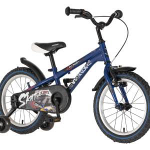 BICIKL KIDS VISITOR BEATSKATE 16" 9" V-BRAKE KONTRA 105-125CM (16") PLAVI PERLA bicikl kids visitor beatskate 16" plavi perla sa pomoćnim točkićima za decu