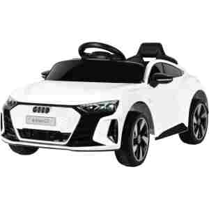 auto na baterije audi e-tron gt bela licencirani model za decu