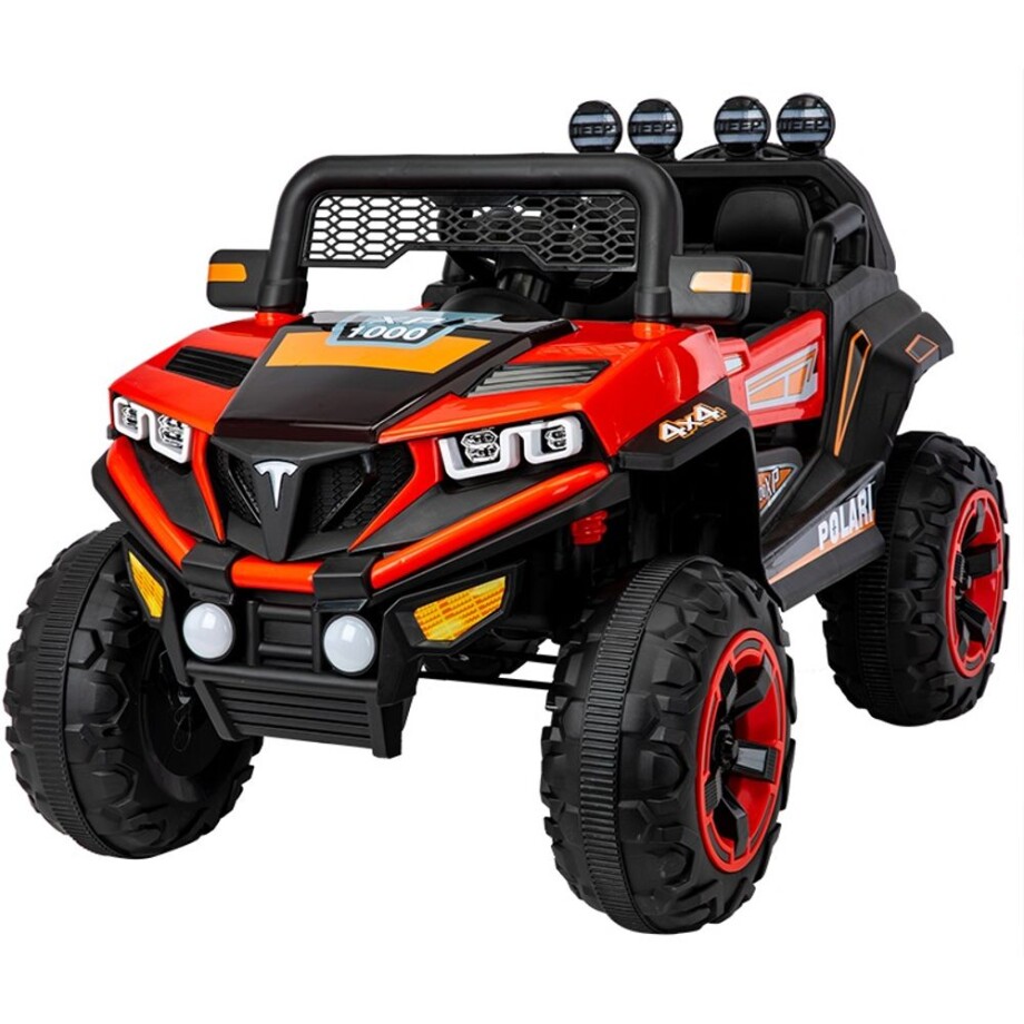 793204 Džip tesla 12v 4 motora Crveni