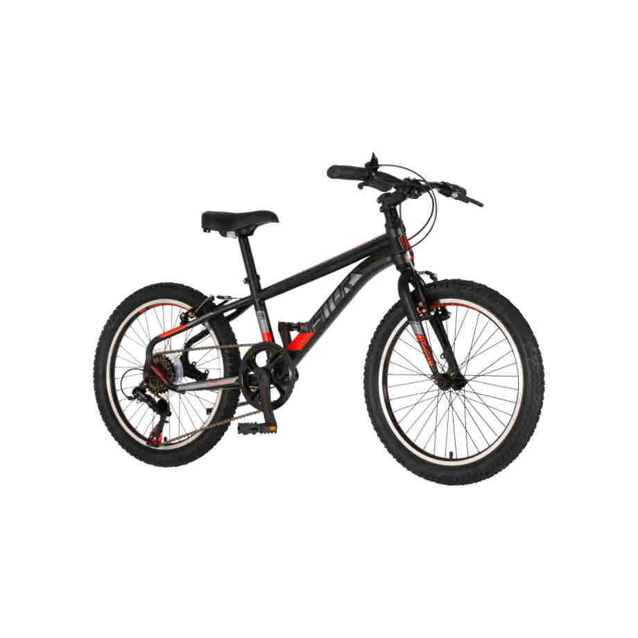 bicikl junior 20 visitor radiance visitor radiance 20 juniorski bicikl crno crveni 6 brzina v-brake