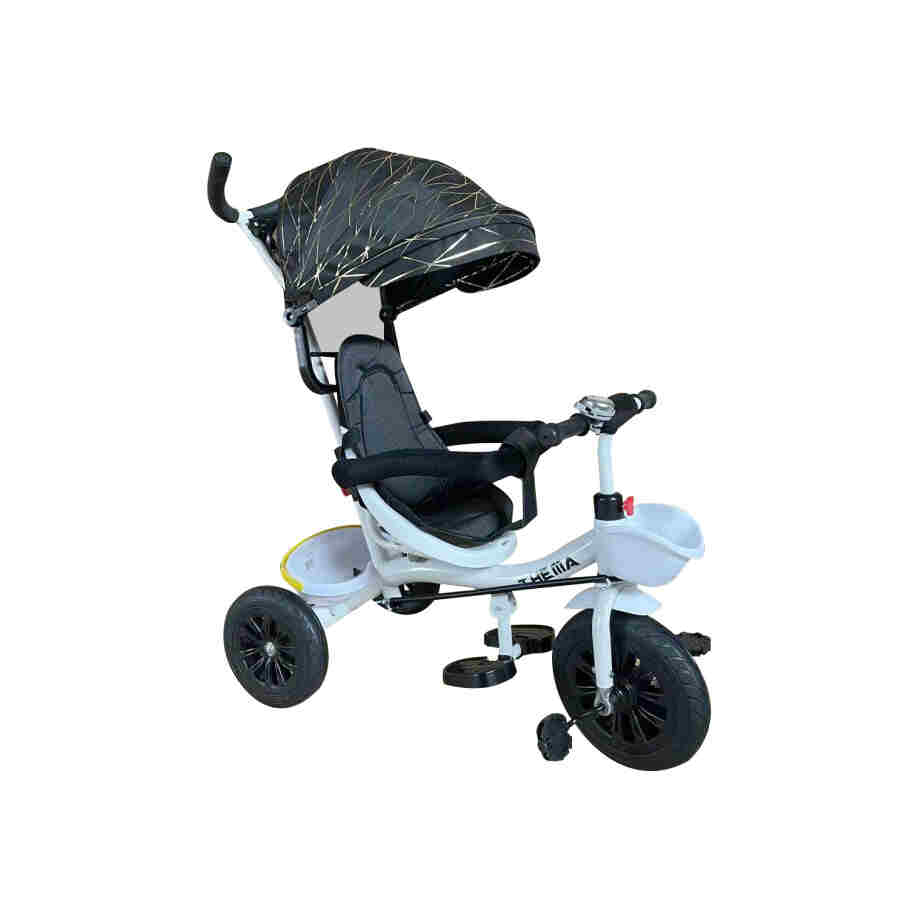 tricikl ts-776-black gold themasport tricikl ts-776 black gold sa tendom i metalnim ramom