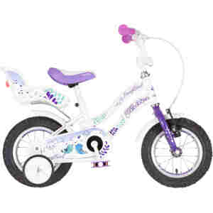 Bicikl kids visitor songbird 12" 7" v-brake kontra 95-115cm (12") belo ljubičasti perla bicikl kids visitor songbird 12 inča belo ljubičasti perla za devojčice