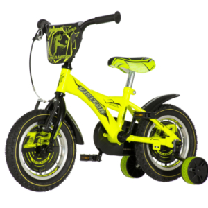 Bicikl kids visitor player 12" 7" v-brake  kontra 95-115cm (12") neon žuti uv - Slika 5