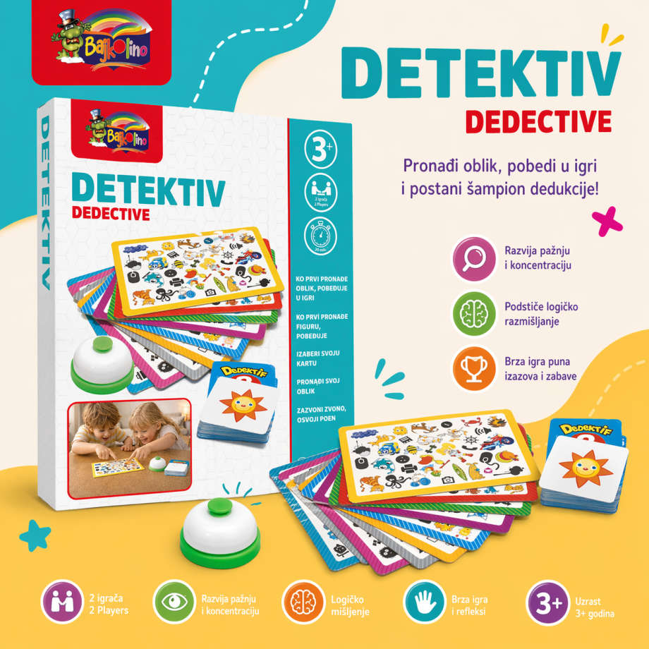 detektiv igra simple za decu uzrast 3 plus