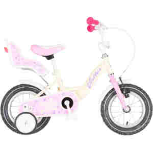 bicikl kids visitor liloo 12 dečiji bicikl visitor liloo 12 inča bež roze mat boja