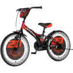 Bicikl kids visitor nitro 20" 10" v-brake kontra 115-135cm (20") crno crveni bicikl kids visitor nitro 20 crno crveni sa anatomskim sedištem