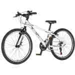 Bicikl junior 24 visitor radiance 24" 12" v-brake 21 brzina 132-155cm (xs) beli bicikl junior 24 visitor radiance visitor radiance 24 junior beli bicikl v-brake 21 brzina čelični
