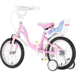 Bicikl kids visitor kitty 16" 9" v-brake kontra 105-125cm (16") roze bicikl kids visitor kitty 16 roze bicikl visitor kitty 16 inča za devojčice sa mekkim