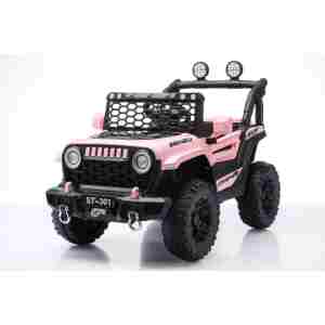 auto na baterije ts-301 roze električni automobil za decu
