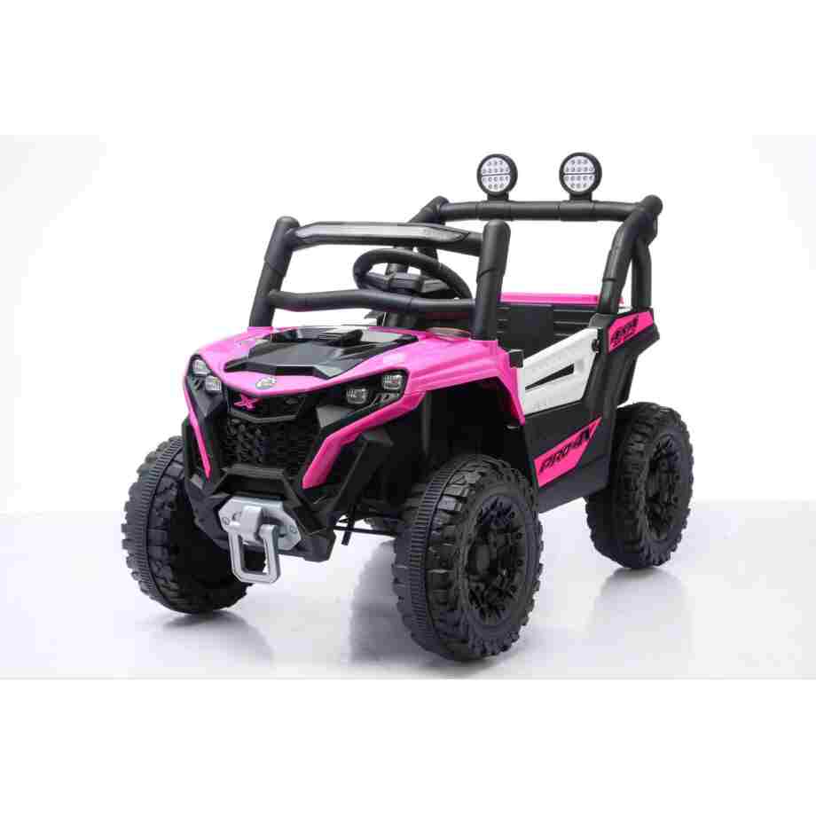 auto na baterije ts-303 roze električni džip za decu