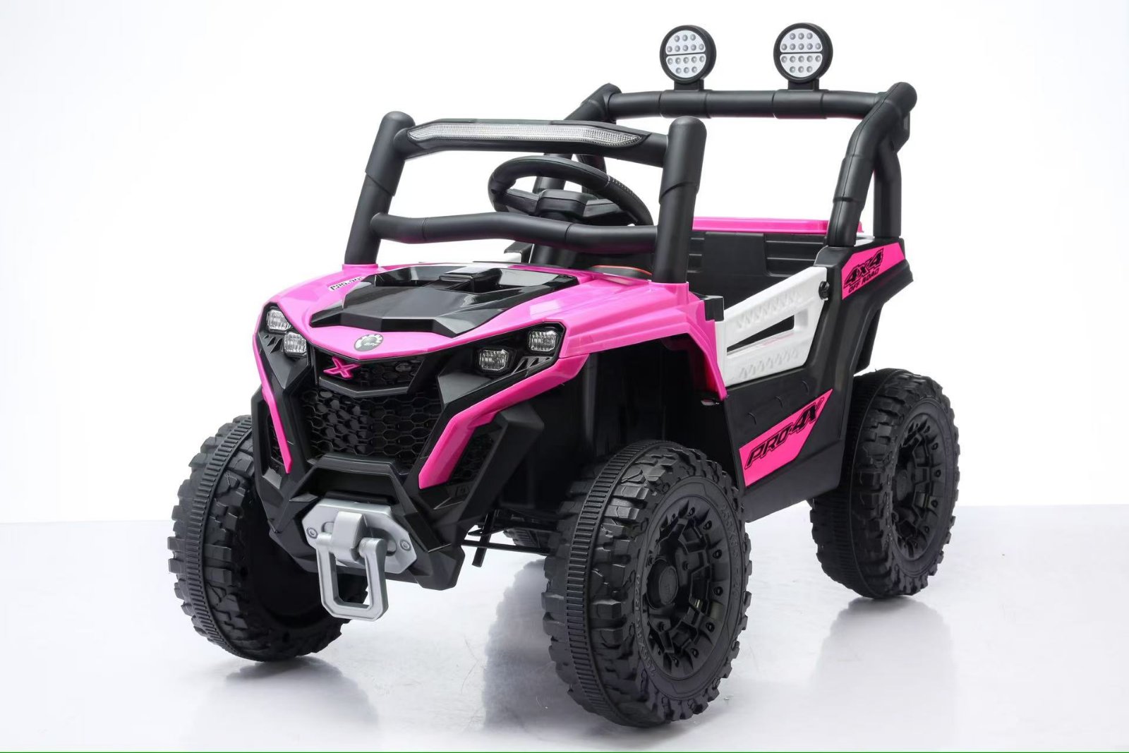 auto na baterije ts-303 roze električni džip za decu