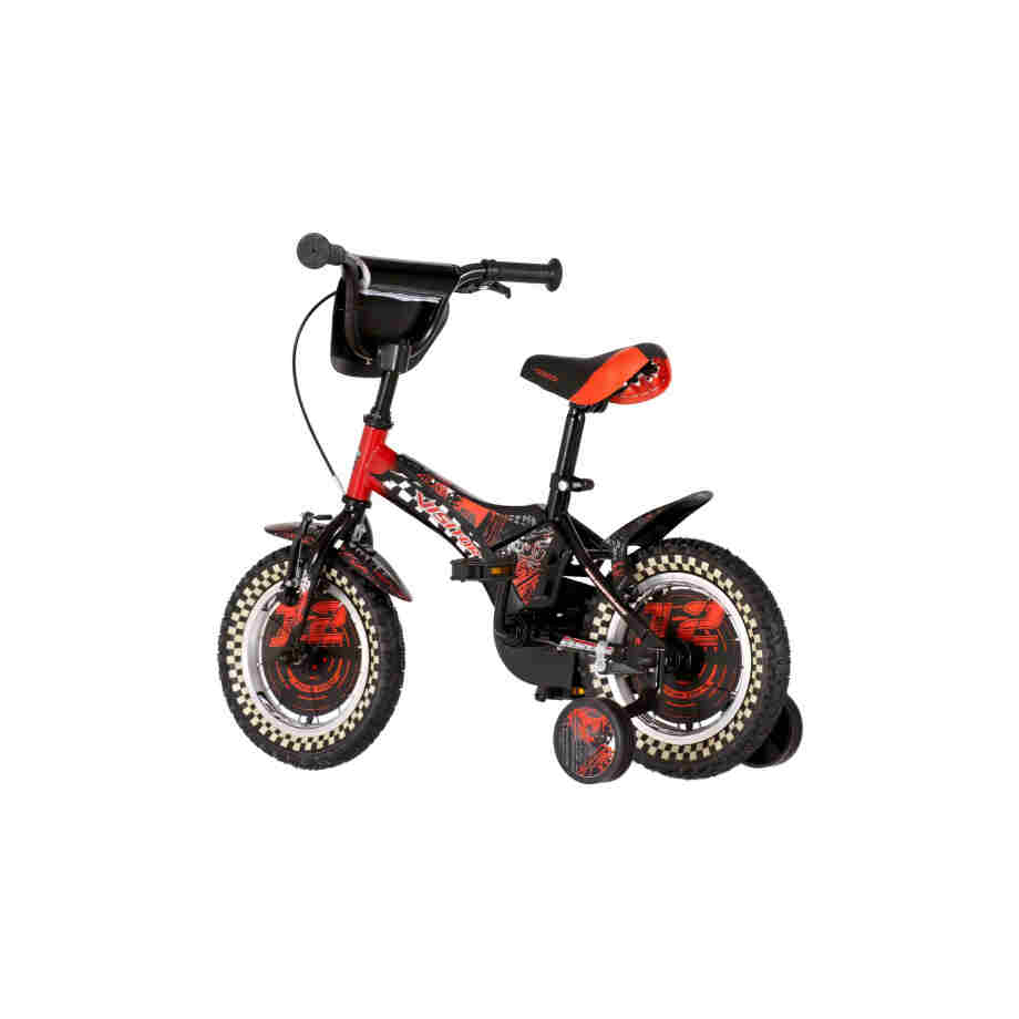 bicikl kids visitor nitro 12 visitor nitro dečji bicikl 12 inča crno crvene boje sa