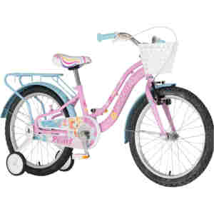 bicikl kids visitor pearl 20 dečiji bicikl visitor pearl 20 cola roze v-brake kontra kočnica