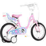 Bicikl kids visitor kitty 16" 9" v-brake kontra 105-125cm (16") roze bicikl kids visitor kitty 16 roze bicikl visitor kitty 16 inča za devojčice sa mekkim