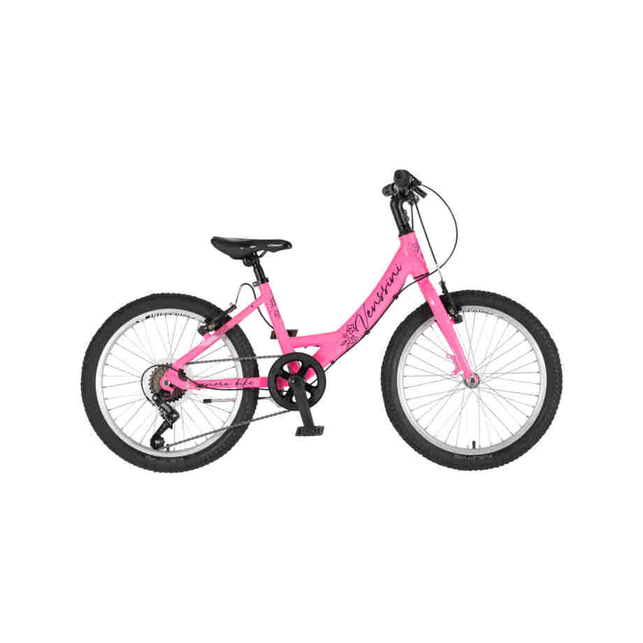 bicikl junior 20 venssini parma venssini parma juniorski bicikl 20 inča roza aluminijumski ram v-brake