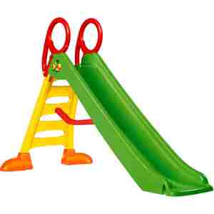 tobogan zeleni 200cm sa stabilnom konstrukcijom i sigurnim rukohvatima