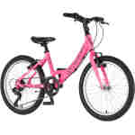 Bicikl junior 20 venssini parma alu 20" alu 12" v-brake 6 brzina 132-155cm (xs) roza bicikl junior 20 venssini parma venssini parma juniorski bicikl 20 inča roza aluminijumski ram v-brake
